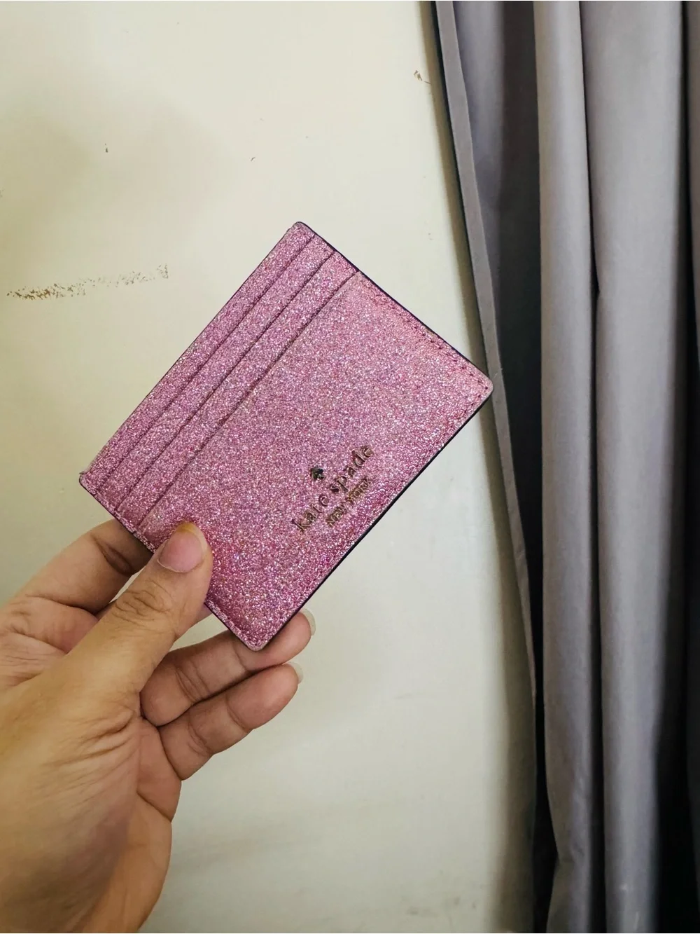 kate spade Rose Pink Glitter Shoulder Bag